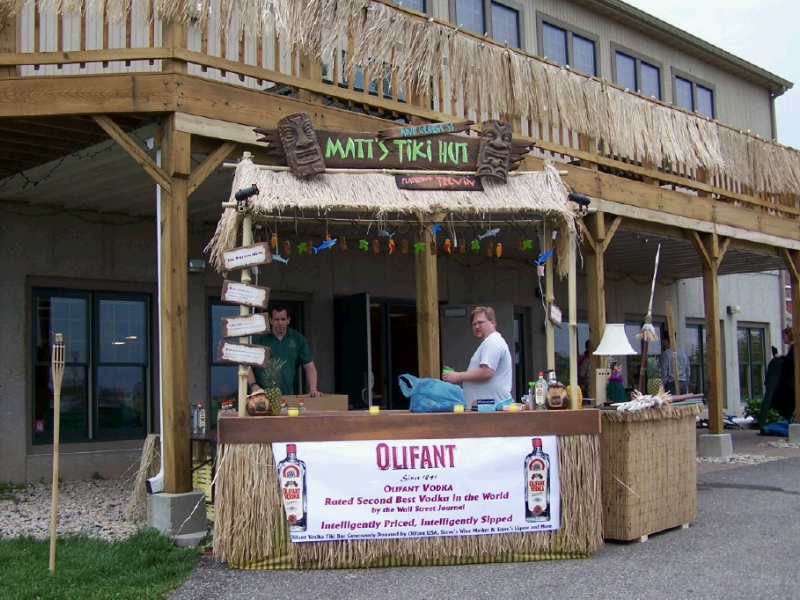 Tiki Bar at Main Entrance